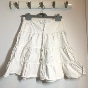 White cotton Garage skirt